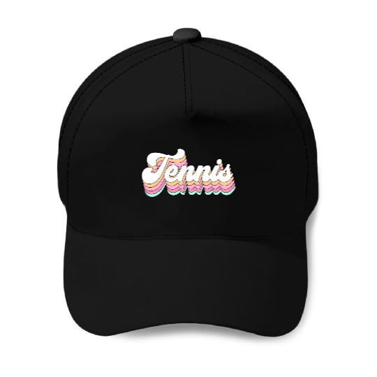 Tennis Pastel Aesthetic For N Baseball Caps
