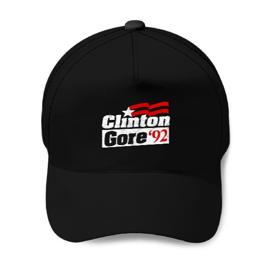 Clinton Gore Bill Clinton 92 Elect Baseball Caps