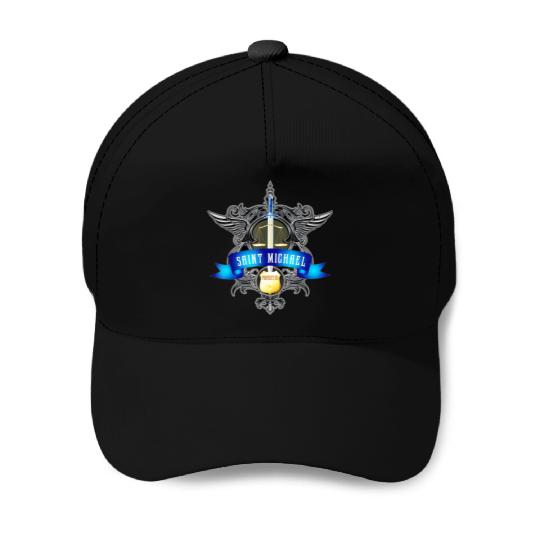 Saint Michael Patron Saint of Police Officers Baseball Caps
