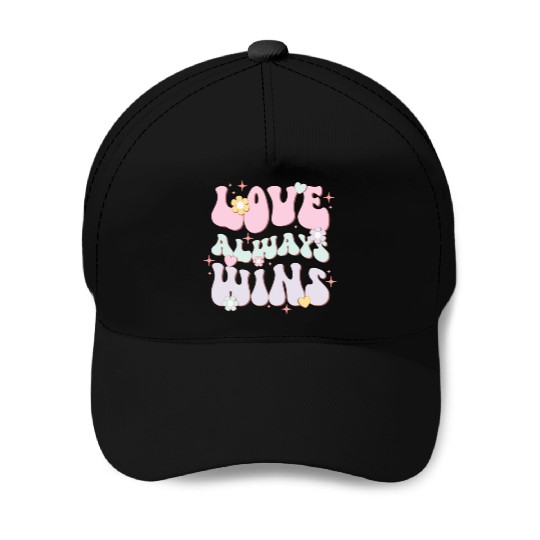 Love Always Wins, LGBT Pride Month Baseball Caps
