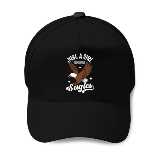 Girls Eagle, Funny Eagle Baseball Caps, Eagle Loverstatement
