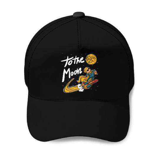 Wsb To The Moon Gme Gamestonk Trader Baseball Caps