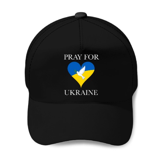 Pray For Ukraine Baseball Caps