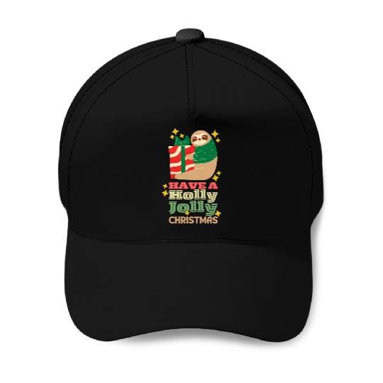 Have A Holly Jolly Christmas Baseball Caps