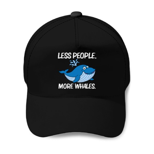Whale For Orca Narwhal Blue Whales Baseball Caps