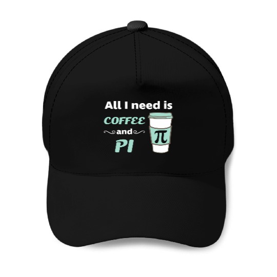 Pi Day Math Coffee Geometry Calculus Trigonometry Baseball Caps