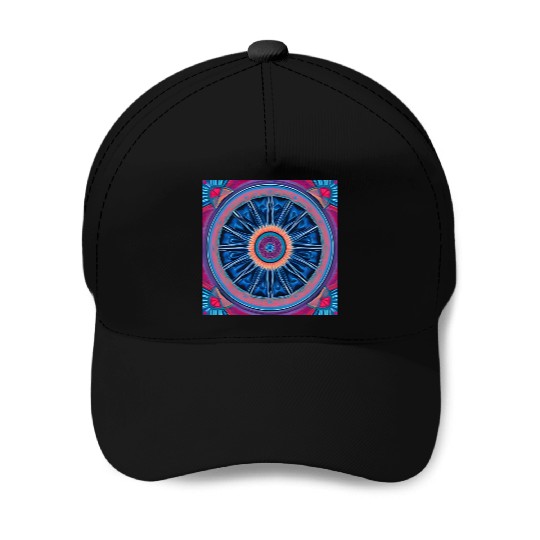 Unique Mandala V1 Baseball Caps