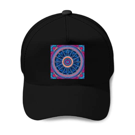 Unique Mandala V1 Baseball Caps