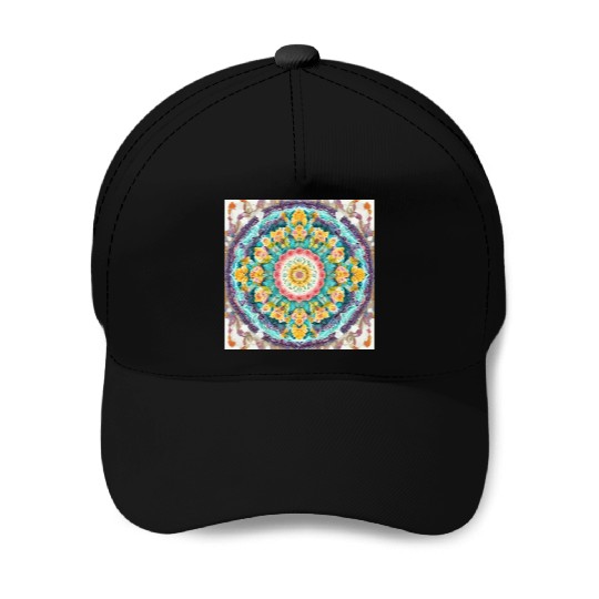 Unique Mandala V3 Baseball Caps