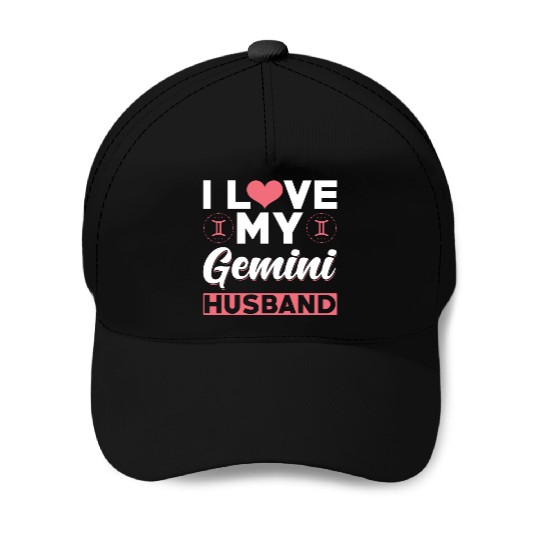 I love my Gemini Husband Baseball Caps