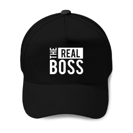 The Real Boss Baseball Caps