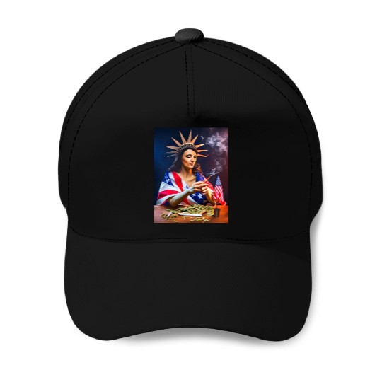 Mary Jane Liberty Baseball Caps