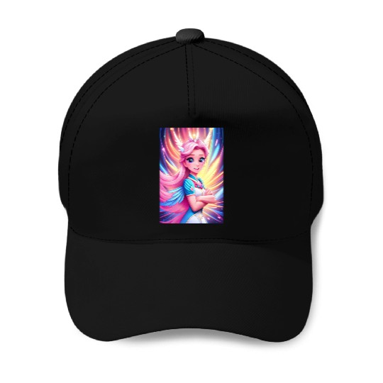 Fairy Heart Queen Baseball Caps