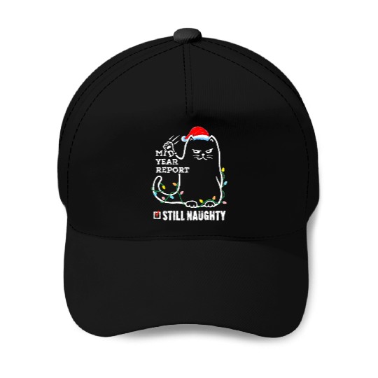 Cat Christmas In July Mid Year Report Still Baseball Caps