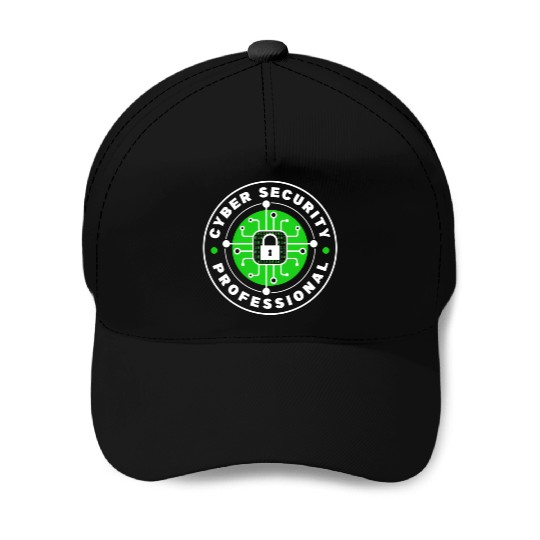 Cybersecurity Professional Hacking Cyber Security Baseball Caps
