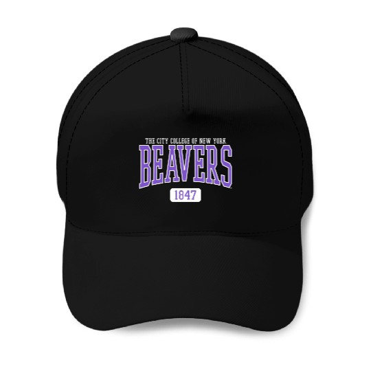 City Of New York Ccny Beavers Est Date Baseball Caps