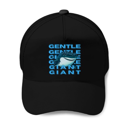 whale shark the Gentlle Giiant Baseball Caps
