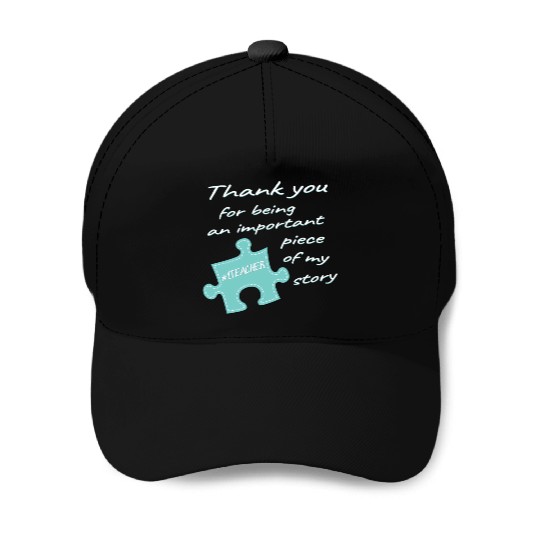 Teacher Appreciation Number One Teacher End Of Sch Baseball Caps