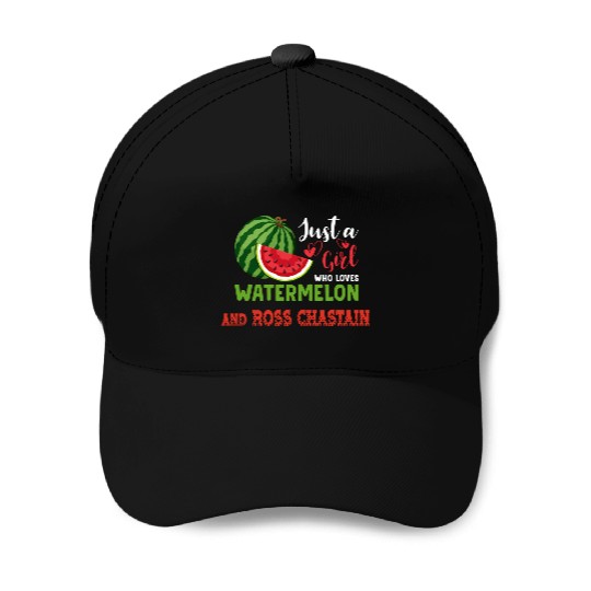 Just A Who Loves Watermelon And Ross Chastain Baseball Caps