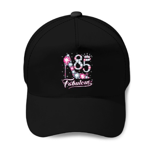 85 And Fabulous 1937 85Th For Ladies Baseball Caps