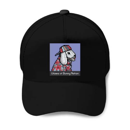 Citizens of Bunny Nation NFT #31 Artwork Baseball Caps