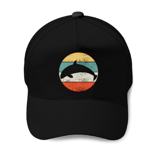 Orca Whale Baseball Caps