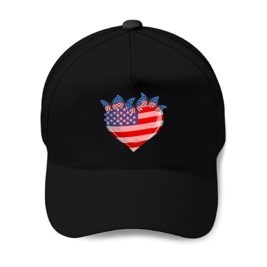 Patriotism Merica Pride US Patriots USA Fan Baseball Caps