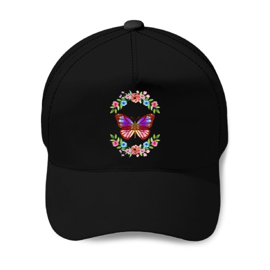 butterfly is beauty Baseball Caps