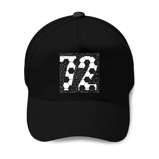 72 Typography Baseball Caps