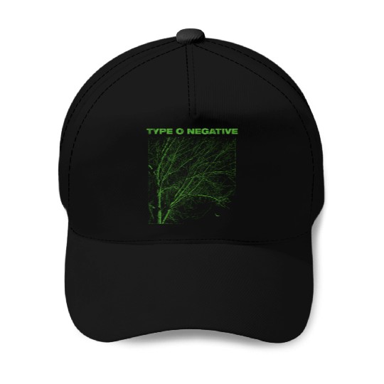 Type O Negative Tree Black Baseball Caps