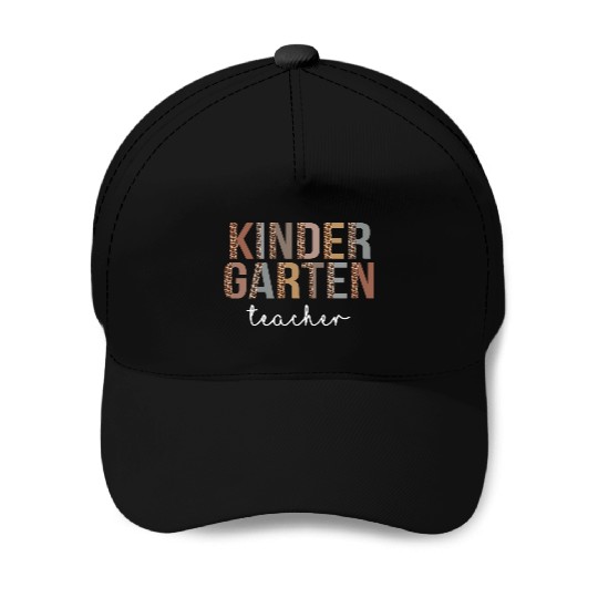 Kindergarten Teacher Back To School Appreciation L Baseball Caps