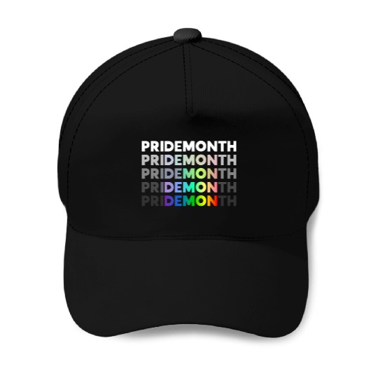 Pride Month Demon LGBT Gay Pride Month Transgender Baseball Caps