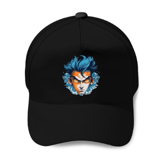Sapphire Fury. Unleash Your Inner Power. Baseball Caps