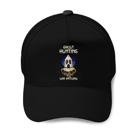 Paranormal Investigator San Antonio Hunter Ghost Baseball Caps