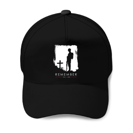 Remember 1914 - 1918 WW1 Veteran Baseball Caps