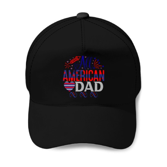 American dad Baseball Caps