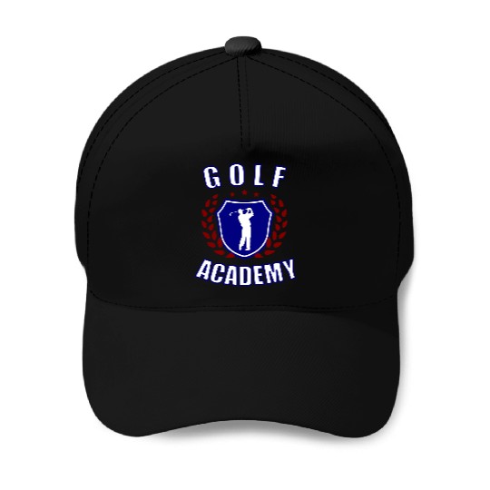 Golf Academy Baseball Caps