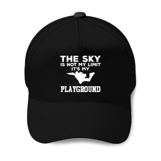 Sky Playground - Skydiver Skydiving Parachuting Baseball Caps