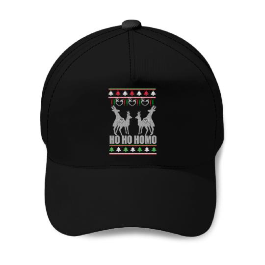 Humg Reindeer Ugly Ho Baseball Caps