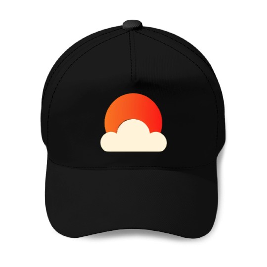 CLOUD AND SUN Baseball Caps
