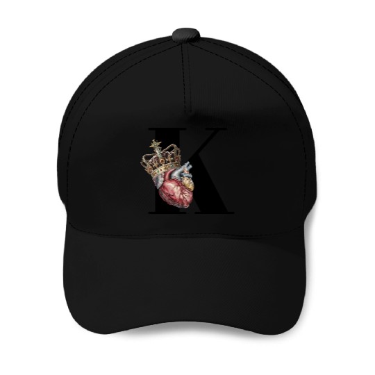 king of hearts Baseball Caps