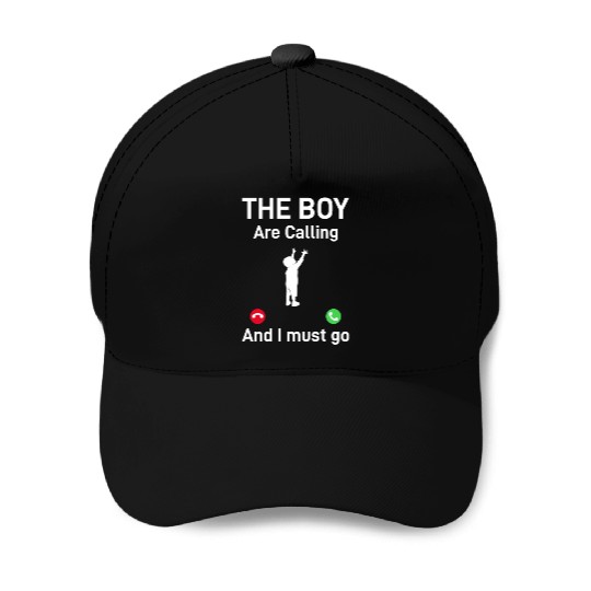 Father's Day Funny Daddy - The Boy Is Calling And Baseball Caps