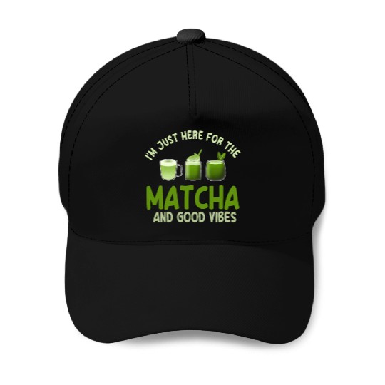 Great Matcha Latte Lover Baseball Caps