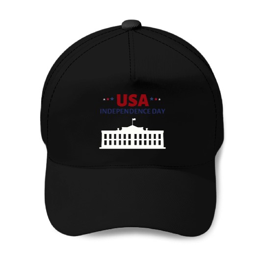 Happy independence day Baseball Caps