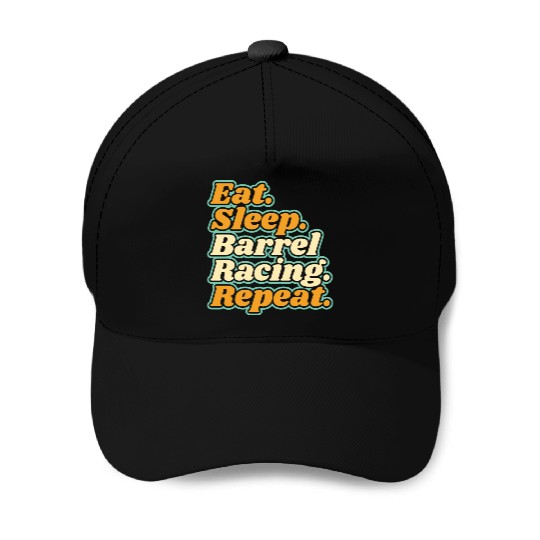 Barrel Racing Barrel Racer Rodeo Western cute Baseball Caps
