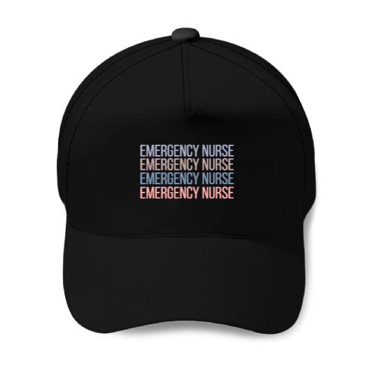 Er Nurse Emergency Room Nurse Registered Nurse Baseball Caps
