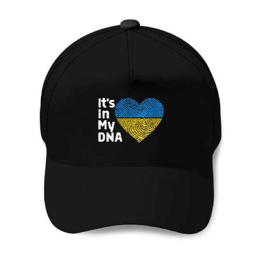 It'S In My Dna Ukraine I Stand With Ukraine Baseball Caps