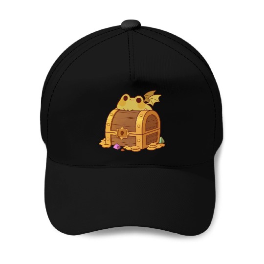 Green Dragon Frog Baseball Caps