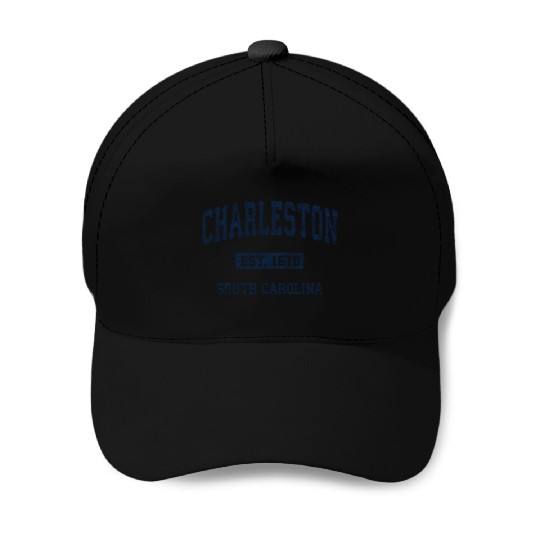 Charleston South Carolina Sc Athletic Sports Baseball Caps