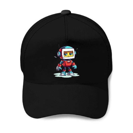 Robot Baby Robotic Future Engineer Technology Baseball Caps